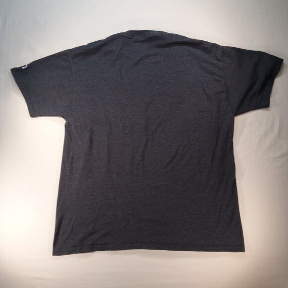Champion Script Logo T-Shirt Dark Gray Men’s Size L - Picture 6 of 6